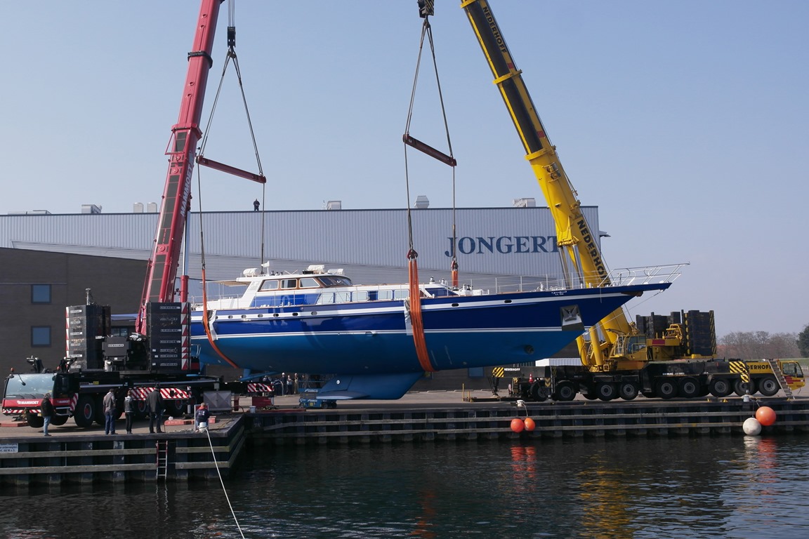 REFIT - SY TAMER II COMPLETED - Jongert Shipyard