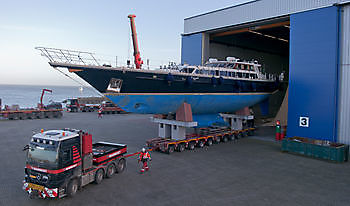 REFIT - SY TAMER II - Jongert Shipyard