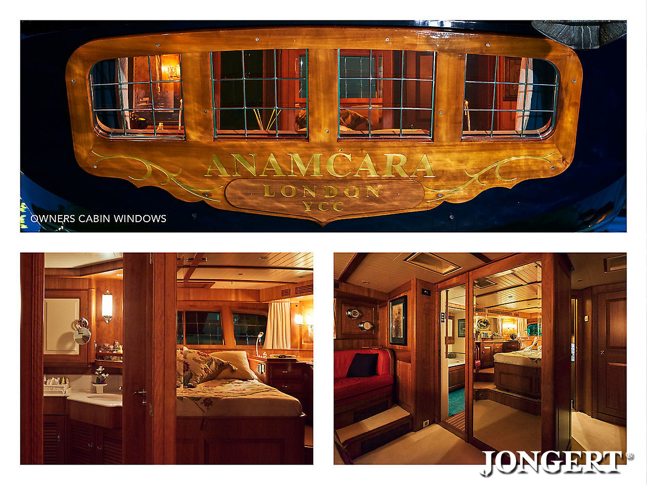 395 Anamcara Owners cabin 1 - Jongert Shipyard